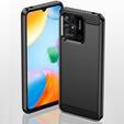 Чoхол до Xiaomi Redmi 10C, Carbon, чорний