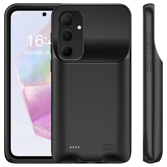 Чохол з батареєю 4800mAh до Samsung Galaxy S23 Ultra, Black