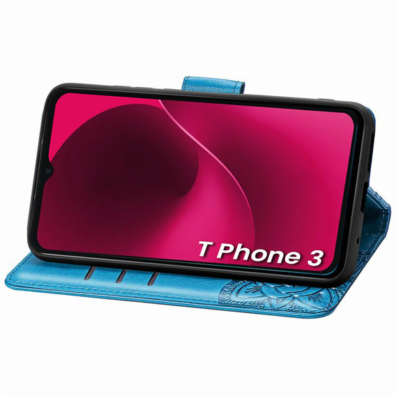 Чохол-книжка для T Phone 3 5G, Butterfly, м'яти