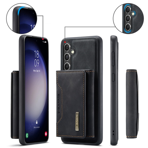 Чехол до Samsung Galaxy A56 5G, DG.MING 2in1, чёрный