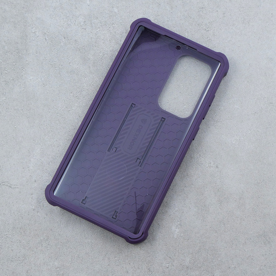 Броньований чохол для Samsung Galaxy S23 Ultra, Dexnor Full Body (Two Frames), фіолетовий
