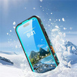 Чехол для iPhone 17 Pro, водонепроницаемый IP68, SHELLBOX MagSafe, синий