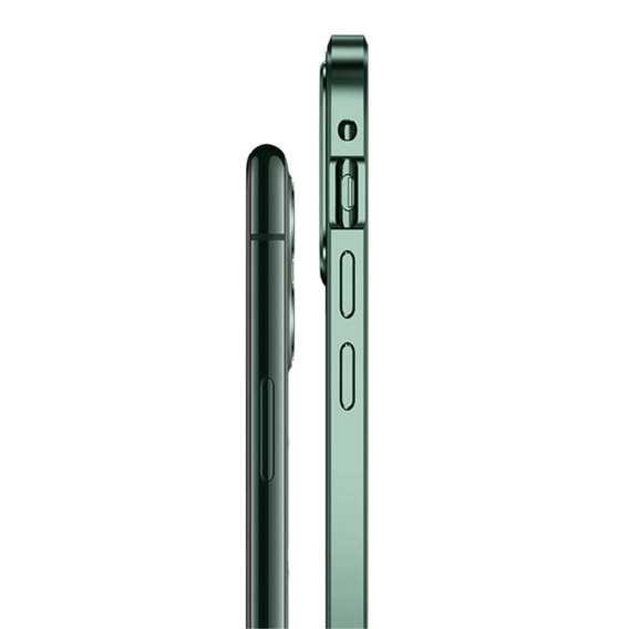 Чохол для iPhone 12 Mini, Magnetic Dual Glass, зелений