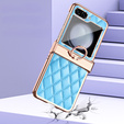 Чохол для Samsung Galaxy Z Flip5 5G, Electro Stitching, синій