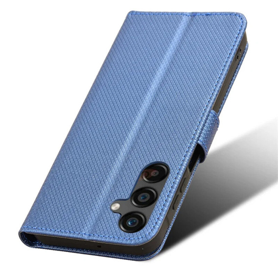 Откидной чехол для Samsung Galaxy M55 5G, Wallet Smart Magnet, синий