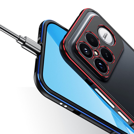 Металлический чехол-бампер для Xiaomi Poco F8 Ultra