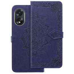 Откидной чехол для Oppo A58 4G, Mandala, фиолетовый