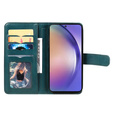 Фліп-чохол для Samsung Galaxy A55 5G, 10 Card Slots Wallet, зелений