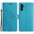 Откидной чехол для Samsung Galaxy A55 5G, Wallet, Butterfly, фиолетовый