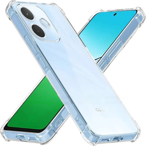 Чехол до Oppo A5 Pro 5G, Dropproof, прозрачный