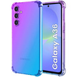 Чохол для Samsung Galaxy A36, Gradient Dropproof, Фіолетовий / синій