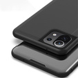 Чехол до Xiaomi Mi 11 Lite / Mi 11 Lite 5G / 11 Lite 5G NE, Clear View, чёрный