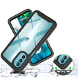 Чoхол Shockproof до Motorola Moto G52 4G / G82 5G, із захисним екраном, чорний