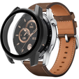 2в1 чехол и защитное стекло для часов Huawei Watch GT 3 42mm, Case, Black