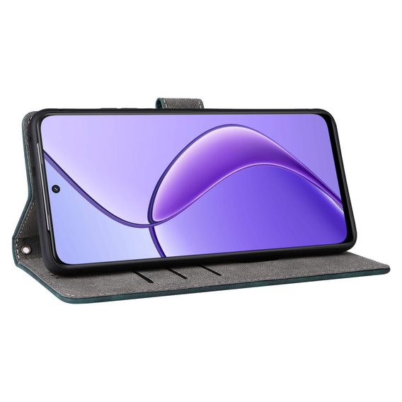 Фліп-чохол для Realme 12 5G, RFID Wallet, зелений