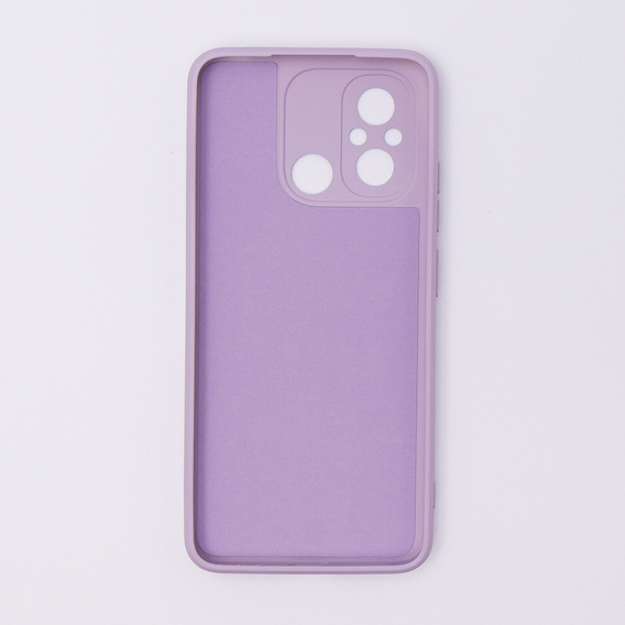 Чoхол до Xiaomi Redmi 12C, Silicone Lite, фіолетовий