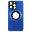 Чехол до MagSafe до iPhone 14 Pro Max, Hole for Apple Logo, синий