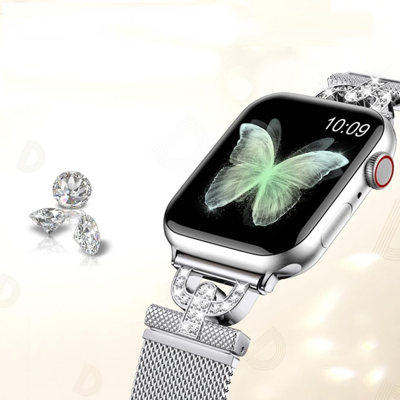 Браслет Milanese для Apple Watch 1/2/3/4/5/6/7/SE (38/40MM) - Black