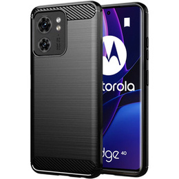 Чехол до Motorola Edge 40, Carbon, чёрный