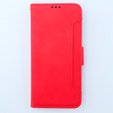 Футляр з клапаном для Xiaomi 13T / 13T Pro, Card Slot, червоний
