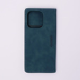 Чехол для Xiaomi Redmi 12C, ERBORD Vintage, бумажник с клапаном, синий