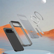 Гибридный чехол Fusion для Google Pixel 10 Pro XL, для MagSafe, с подставкой, серый