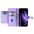 Чохол-книжка для Oppo Reno 13, Wallet Zipper Pocket, фіолетовий