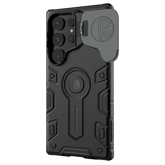 Чехол для Samsung Galaxy S24 Ultra, бронированный Nillkin, CamShield Armor Prop, черный