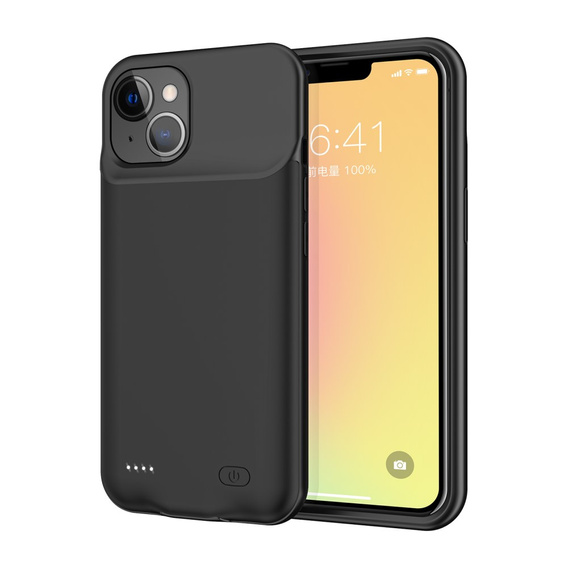 Чехол с батареей 6000mAh до iPhone 13 Mini, Black