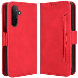 Откидной чехол для Samsung Galaxy A56, Card Slot, красный