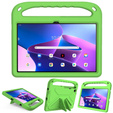 Детский чехол для Lenovo Tab M10 Plus 10.6 Gen 3 TB-125F TB-128F, детский чехол с ручкой, зелёный