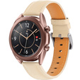 Шкіряний ремінець для Samsung Galaxy Watch 42mm - Apricot