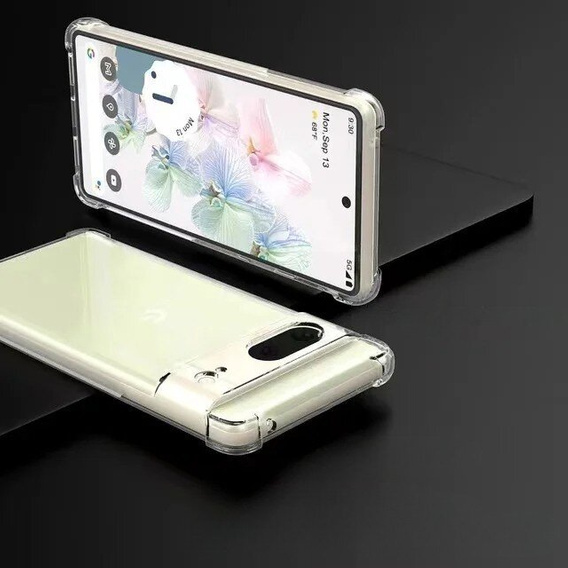 Чехол до Google Pixel 8A, Dropproof, прозрачный