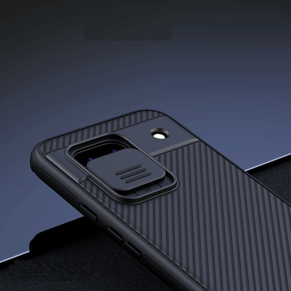 Чохол NILLKIN для Google Pixel 8A, Silicone CamShield Case for MagSafe, чорний
