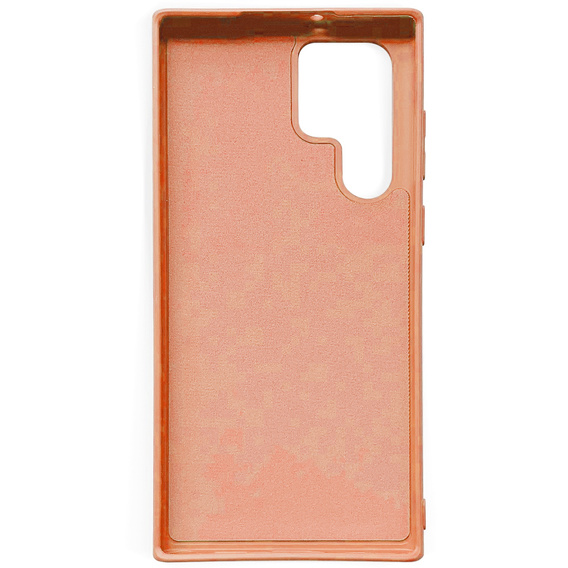 Кейс Silicone Lite Pocket для Samsung Galaxy S22 Ultra 5G - Orange