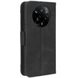 Откидной чехол для Realme 14 Pro+ 5G, Card Slot, чёрный
