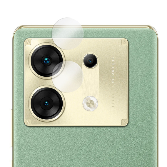 2х гартоване скло ERBORD для камери, щоб Infinix Zero 30 5G, прозорий
