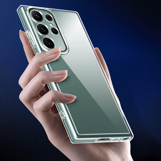 Чехол до Samsung Galaxy S23 Ultra, Premium Armor Slim, прозрачный