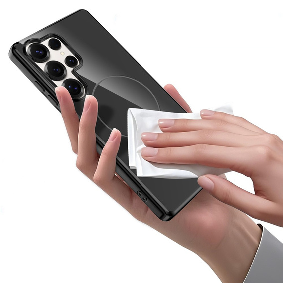 Чoхол до Samsung Galaxy S25 Ultra, GKK Leather, чорний