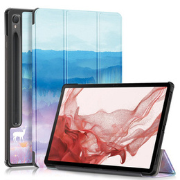 Чехол до Samsung Galaxy Tab S9, Smartcase Hybrid Pen Slot, deer fantasy