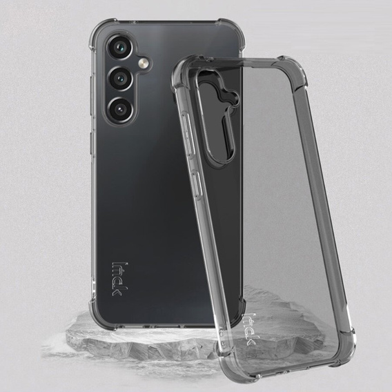 Чехол IMAK до Samsung Galaxy S23 FE, Dropproof, прозрачный / черный