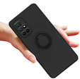 Чехол Smooth KickStand Ring до Xiaomi Redmi 10, Black