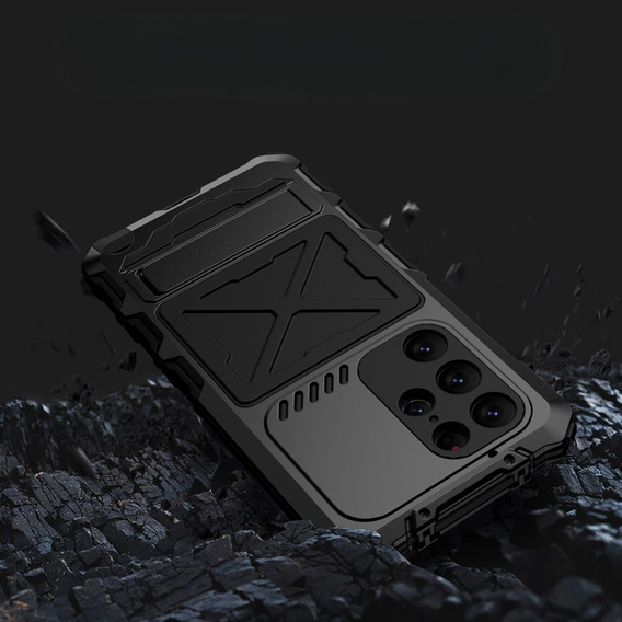 Бронированный чехол для Samsung Galaxy S23 Ultra, R-JUST, чёрный