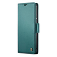 CASE фліп-чохол для Samsung Galaxy A54 5G, Litchi Wallet, зелений