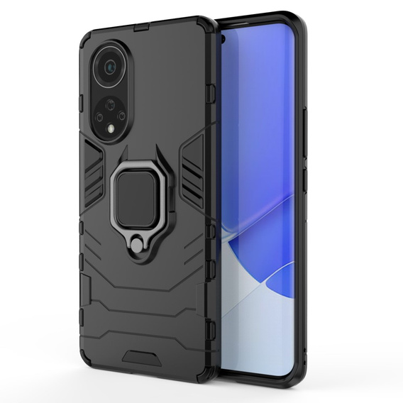 Чoхол до Huawei Nova 9, Kickstand Ring, чорний