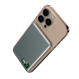 Blavec Power Bank 10000mAh BJ-03 Slim 13.5mm - Type C - 22.5W, MagSafe 3in1 - серый