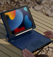 Чехол-клавиатура для iPad 7/8/9 10.2, Dexnor Magnetic Keyboard Touchpad, чёрный