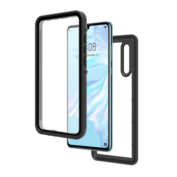 Водонепроникний чохол IP68 для Huawei P30 Pro, Redpepper, чорний
