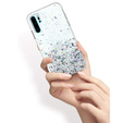 Чехол до Huawei P30 Pro, Glittery, прозрачный