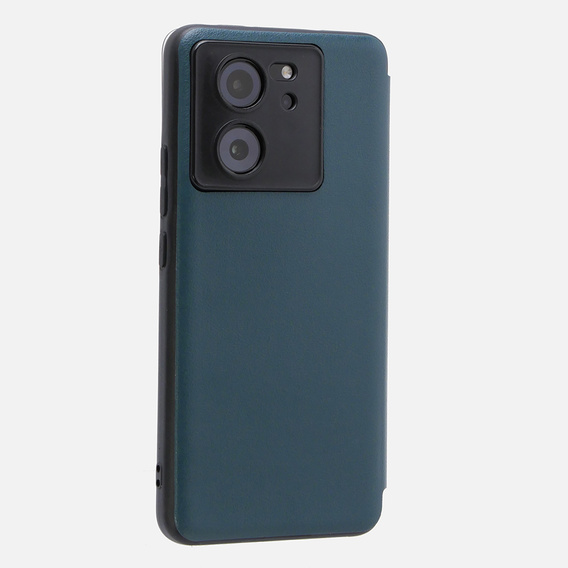 Чохол для Xiaomi 13T / 13T Pro, з боковим відкриванням, зелений
